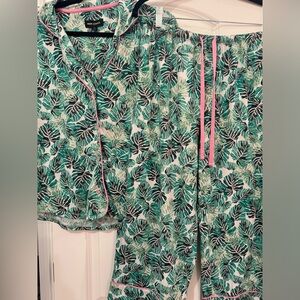 Room Service Palm PJ Set